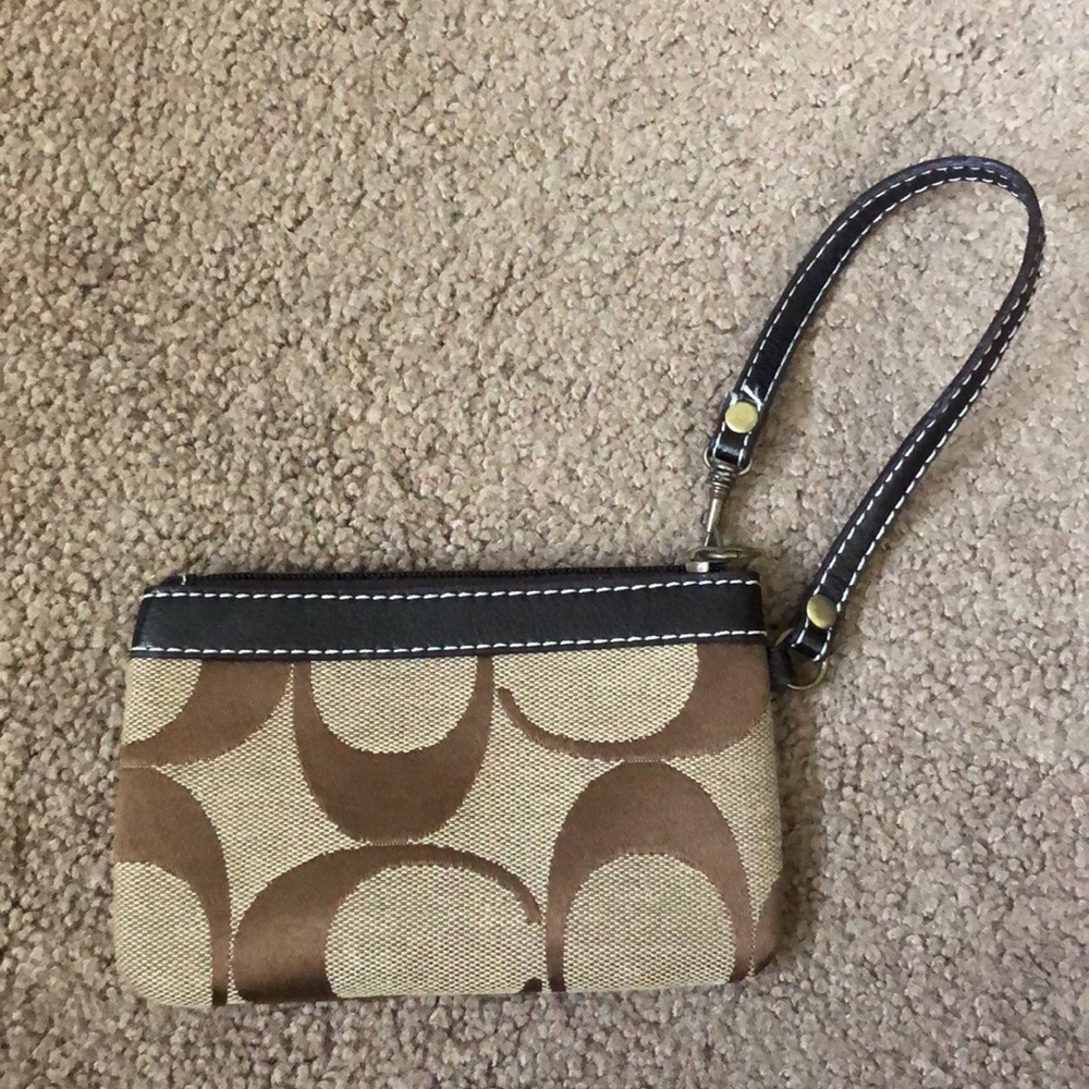 Coach Wristlet - Picture 2 of 3